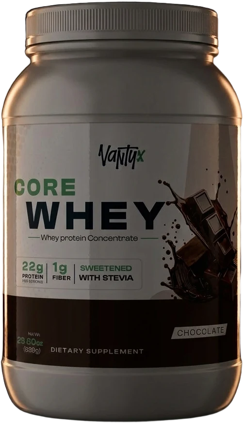 Vantyx Core Whey chocolate tub